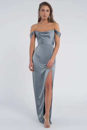 Sawyer Chambray Bridesmaid Dress Jenny Yoo front
