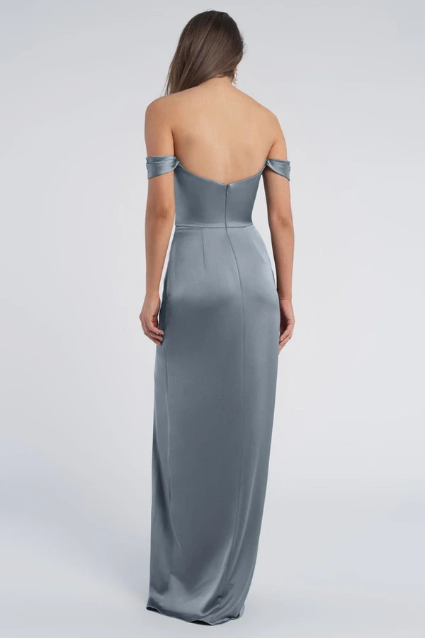 Sawyer Chambray Bridesmaid Dress Jenny Yoo back Sawyer Chambray Bridesmaid Dress Jenny Yoo back
