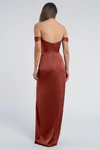 Sawyer Rust Bridesmaid Dress Jenny Yoo back