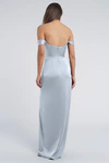 Sawyer Whisper Blue Bridesmaid Dress Jenny Yoo back