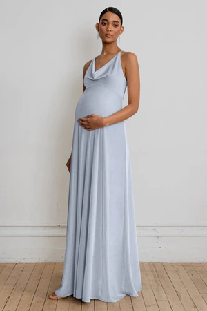 Sullivan Maternity Blue Bridesmaid Dress by Jenny Yoo