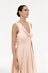 Athena Blush Pink Blush bridesmaid dress by TH&TH — back