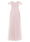 Bardot Smoked Blush Pink bridesmaid dress by TH&TH, design detail
