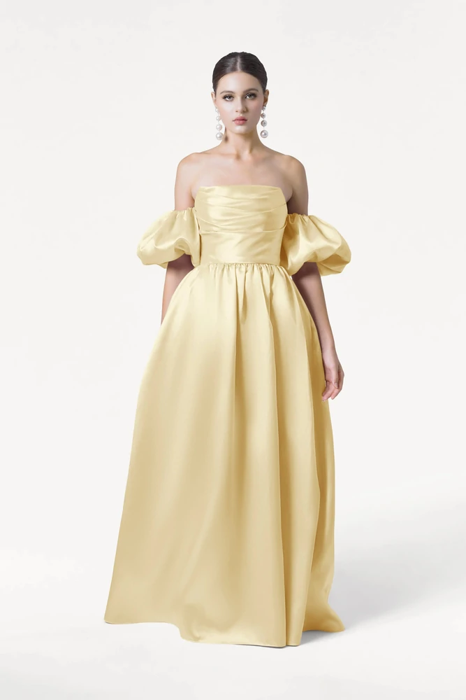 Blair Yellow Bridesmaid Dress by TH&TH