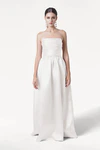 Blair Ivory strapless bridesmaid dress by TH&TH - front