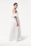 Blair Bridesmaid Dress in Ivory Satin Twill by TH&TH