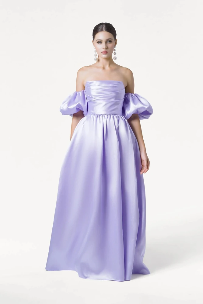 Blair Purple Bridesmaid Dress by TH&TH