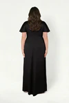 Camilla Black Black Bridesmaid Dress By TH&TH Curve Back