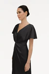 Camilla Black Black Bridesmaid Dress By TH&TH Front Detail
