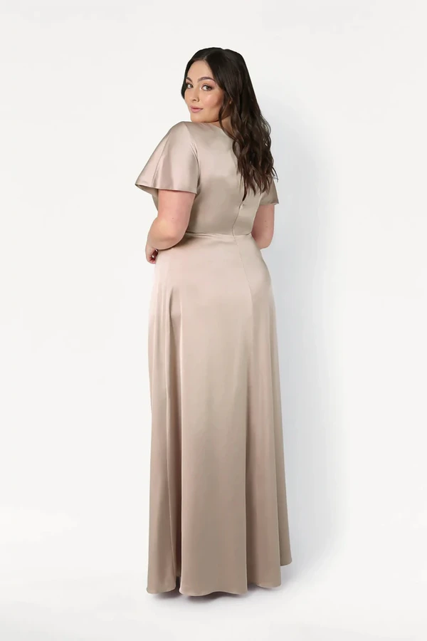camilla-champagne-neutral-bridesmaid-dress-thth-curve-back-side Camilla Champagne Neutral Bridesmaid Dress By TH&TH Curve Back Side