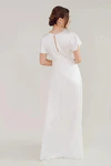 Camilla Ivory Neutral Bridesmaid Dress By TH&TH Back