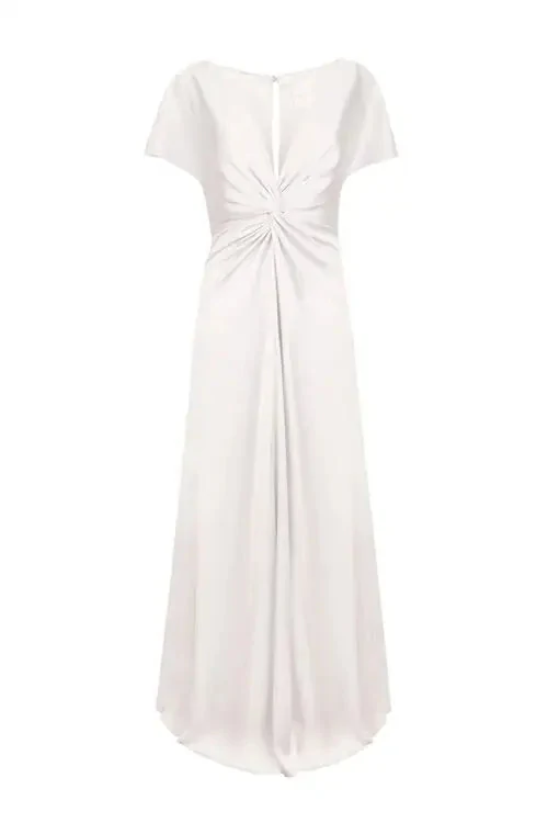 camilla-ivory-neutral-bridesmaid-dress-thth-back-detail Camilla Ivory Neutral Bridesmaid Dress By TH&TH Back Detail