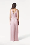 Carmen Blush Pink pink bridesmaid dress by TH&TH, back view