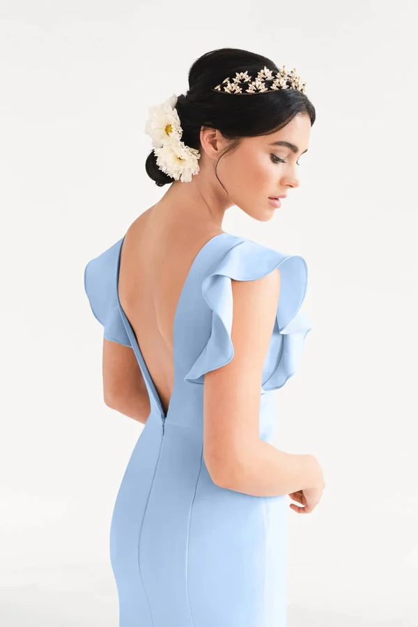 Cecelia Blue Bridesmaid Dress by TH&TH – View Cecelia Blue Bridesmaid Dress by TH&TH – View