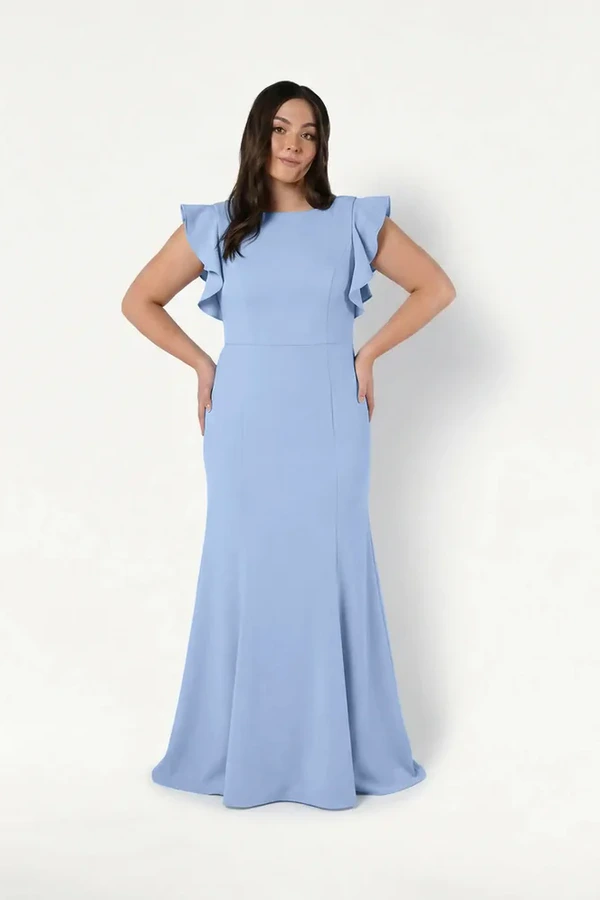 Cecelia Blue Bridesmaid Dress by TH&TH – View Cecelia Blue Bridesmaid Dress by TH&TH – View