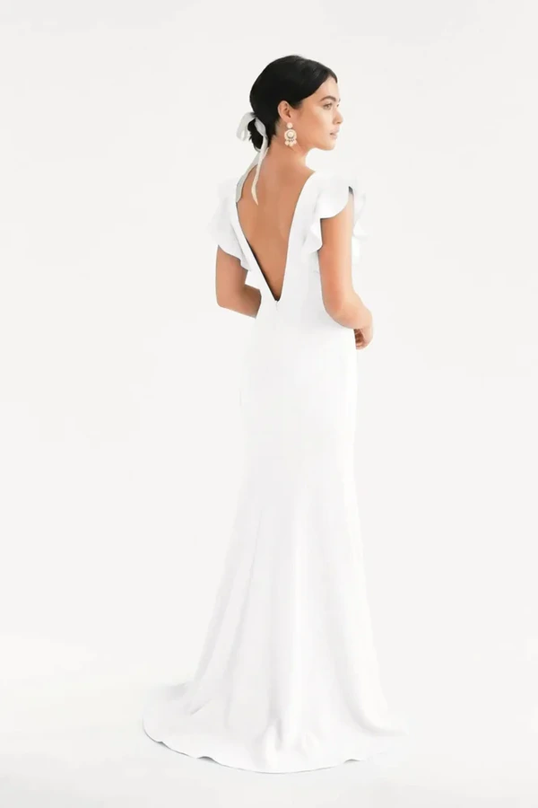 Cecelia Neutral Bridesmaid Dress by TH&TH – View Cecelia Neutral Bridesmaid Dress by TH&TH – View