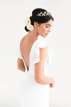 Cecelia Neutral Bridesmaid Dress by TH&TH – View