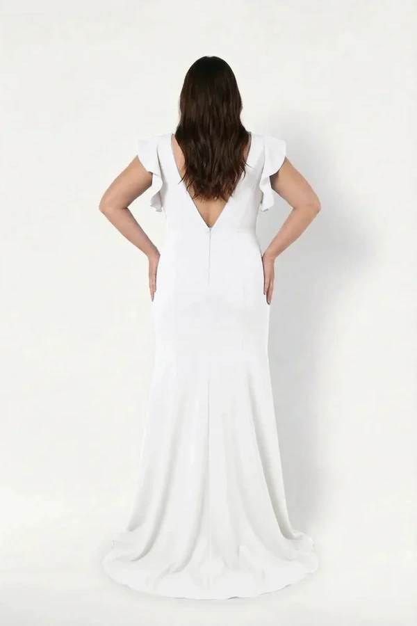 Cecelia Neutral Bridesmaid Dress by TH&TH – View Cecelia Neutral Bridesmaid Dress by TH&TH – View