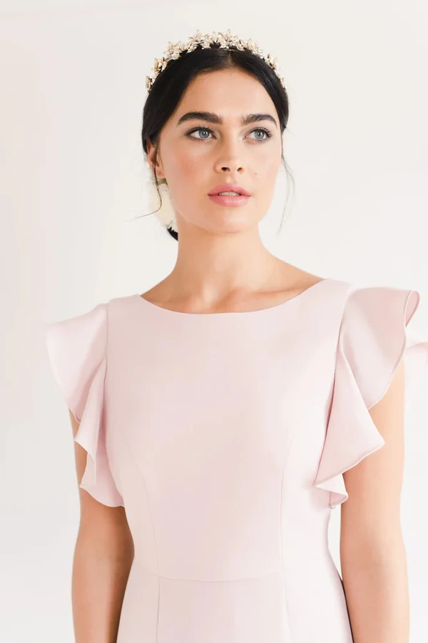 Cecelia Pink Bridesmaid Dress by TH&TH – View Cecelia Pink Bridesmaid Dress by TH&TH – View