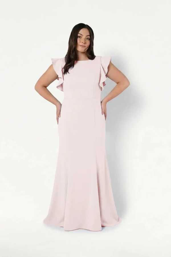 Cecelia Pink Bridesmaid Dress by TH&TH – View Cecelia Pink Bridesmaid Dress by TH&TH – View
