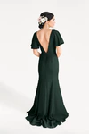 Celeste Green Bridesmaid Dress by TH&TH – Back