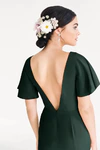 Celeste Green Bridesmaid Dress by TH&TH – Detail