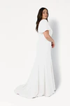 Celeste Neutral Bridesmaid Dress by TH&TH – Curve Back