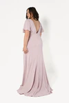 Celeste Pink Bridesmaid Dress by TH&TH – Curve Back