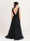 Grace Black Black Bridesmaid Dress TH&TH Back