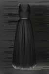 Grace Black Black Bridesmaid Dress TH&TH Detail