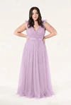 Grace Lilac Mist Purple Bridesmaid Dress TH&TH Curve Front