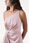 Greta Blush Pink pink bridesmaid dress by TH&TH, detail 1 view