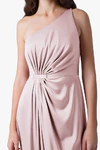 Greta Blush Pink pink bridesmaid dress by TH&TH, detail 2 view
