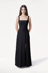 Helena Black Bridesmaid Dress by TH&TH – Front