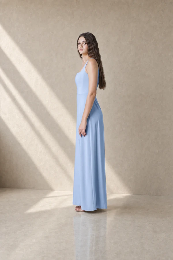 Helena Blue Bridesmaid Dress by TH&TH – View Helena Blue Bridesmaid Dress by TH&TH – View