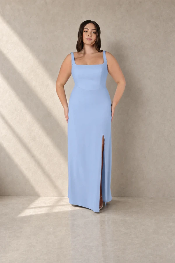 Helena Blue Bridesmaid Dress by TH&TH – View Helena Blue Bridesmaid Dress by TH&TH – View