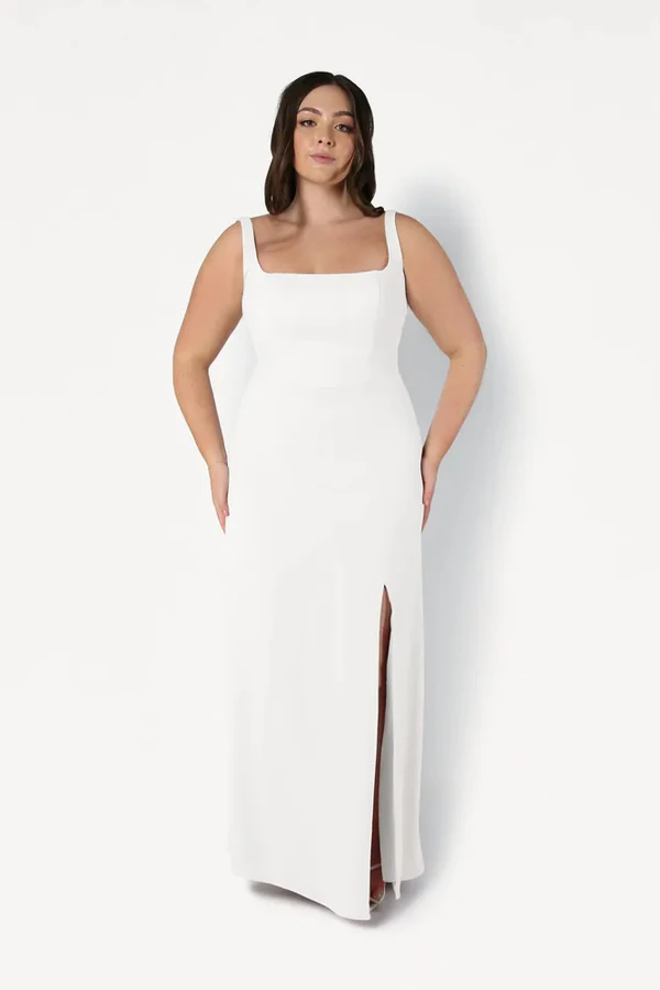 Helena Neutral Bridesmaid Dress by TH&TH – View Helena Neutral Bridesmaid Dress by TH&TH – View