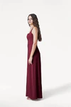 Helena Burgundy Bridesmaid Dress by TH&TH – View
