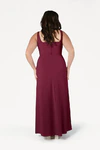 Helena Burgundy Bridesmaid Dress by TH&TH – View