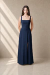 Helena Blue Bridesmaid Dress by TH&TH – Front