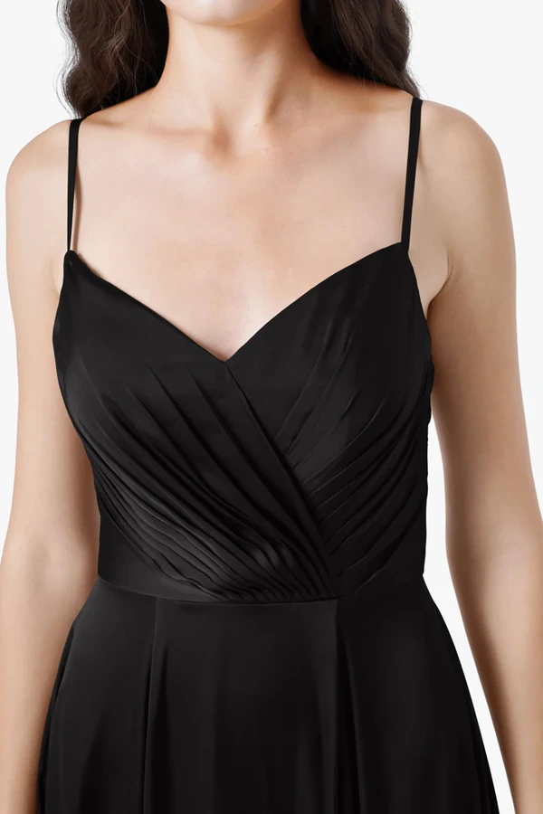 Isla Black Bridesmaid Dress by TH&TH - detail Isla Black Bridesmaid Dress by TH&TH - detail
