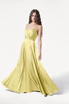 Isla Limoncello Bridesmaid Dress by TH&TH - front