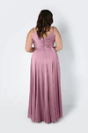 Isla Rose Pink Bridesmaid Dress by TH&TH - curve-back