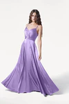 Isla Violet Bridesmaid Dress by TH&TH - front