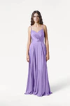 Isla Violet Bridesmaid Dress by TH&TH - front