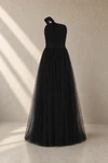 Luna Black Bridesmaid Dress by TH&TH – Detail