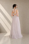 Luna Pink Bridesmaid Dress by TH&TH – Back