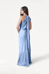 Mira Dusty Blue Bridesmaid Dress by TH&TH back