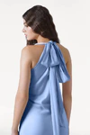 Mira Dusty Blue Bridesmaid Dress by TH&TH detail