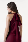 Mira Merlot Bridesmaid Dress by TH&TH detail